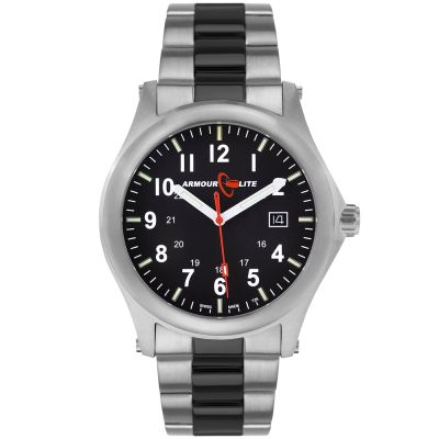 armourlite field series al101 blk with nra caseback