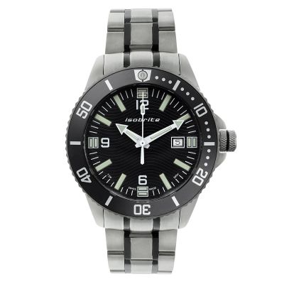 Silver Isobrite Naval Series ISO1201-TT With NRA Caseback