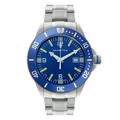 Silver Isobrite Naval Series ISO1202 With NRA Caseback